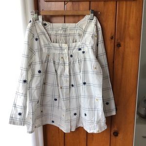 Madewell peasant top